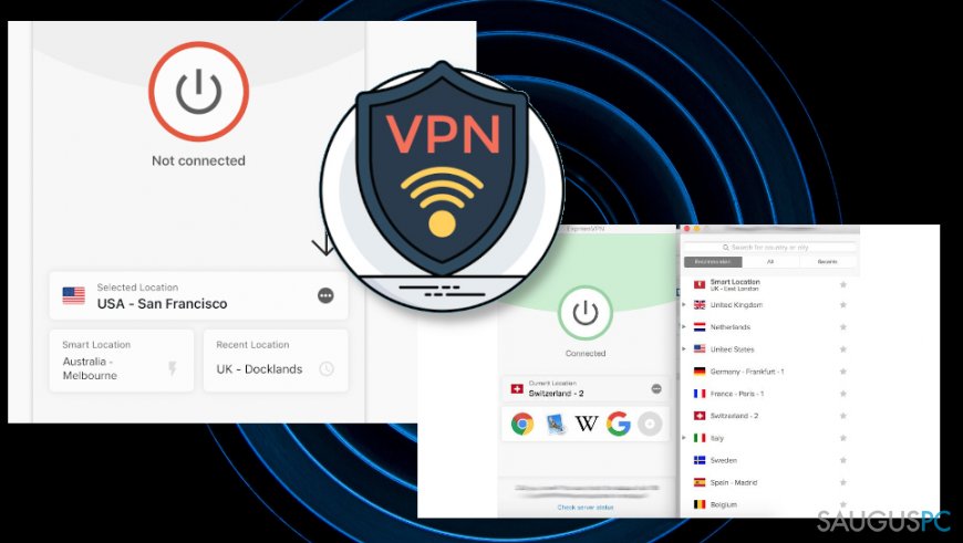 VPN paslauga