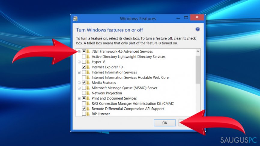 Windows 10 Error Code: 0x800F0922 klaida