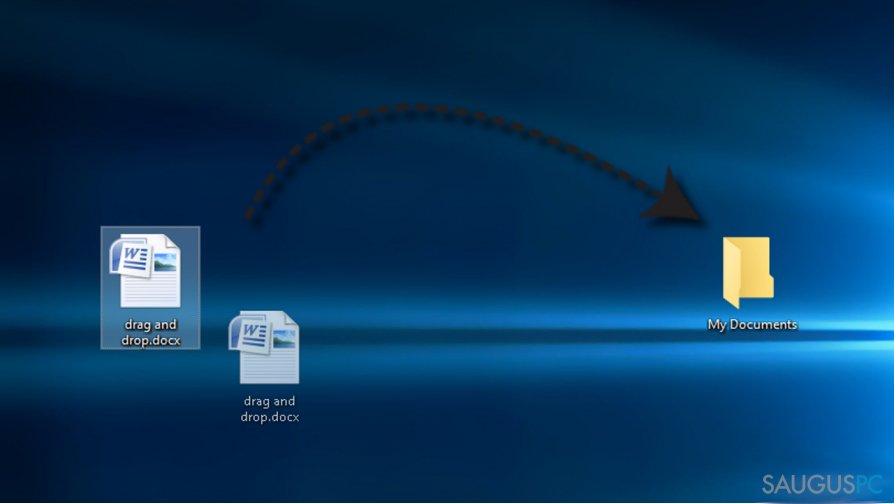 Kaip ištaisyti neveikiančią Drag and Drop funkciją Windows 10 sistemoje