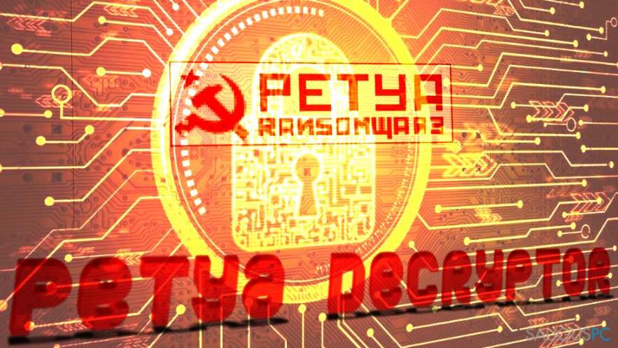 How to Recover Files Encrypted by Petya Ransomware?