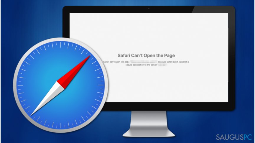 Tvarkykite Safari can't establish a secure connection problemą su antivirusine programa