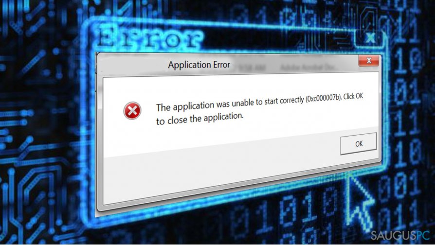 How to Fix „The application was unable to start correctly (0xc000007b)“ Error on Windows?