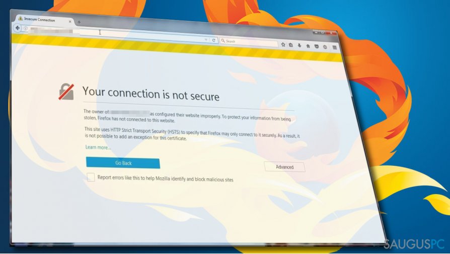 “Your Connection is Not Secure” error fix